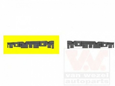 VAN WEZEL 1604568 -  Кронштейн, буфер